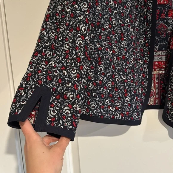 Marte Japanese Sustainable Clothing Reversible Quilted Womens Jacket Size Large - Picture 6 of 8